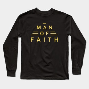 Man of Faith | Christian Long Sleeve T-Shirt